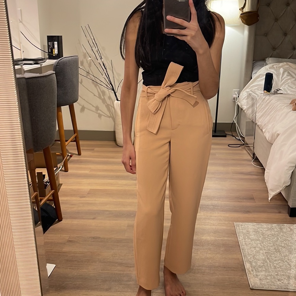 Aritzia Wilfred trousers size 00. Coral blush color